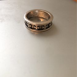 Chrome Hearts Cross Ring Size 8