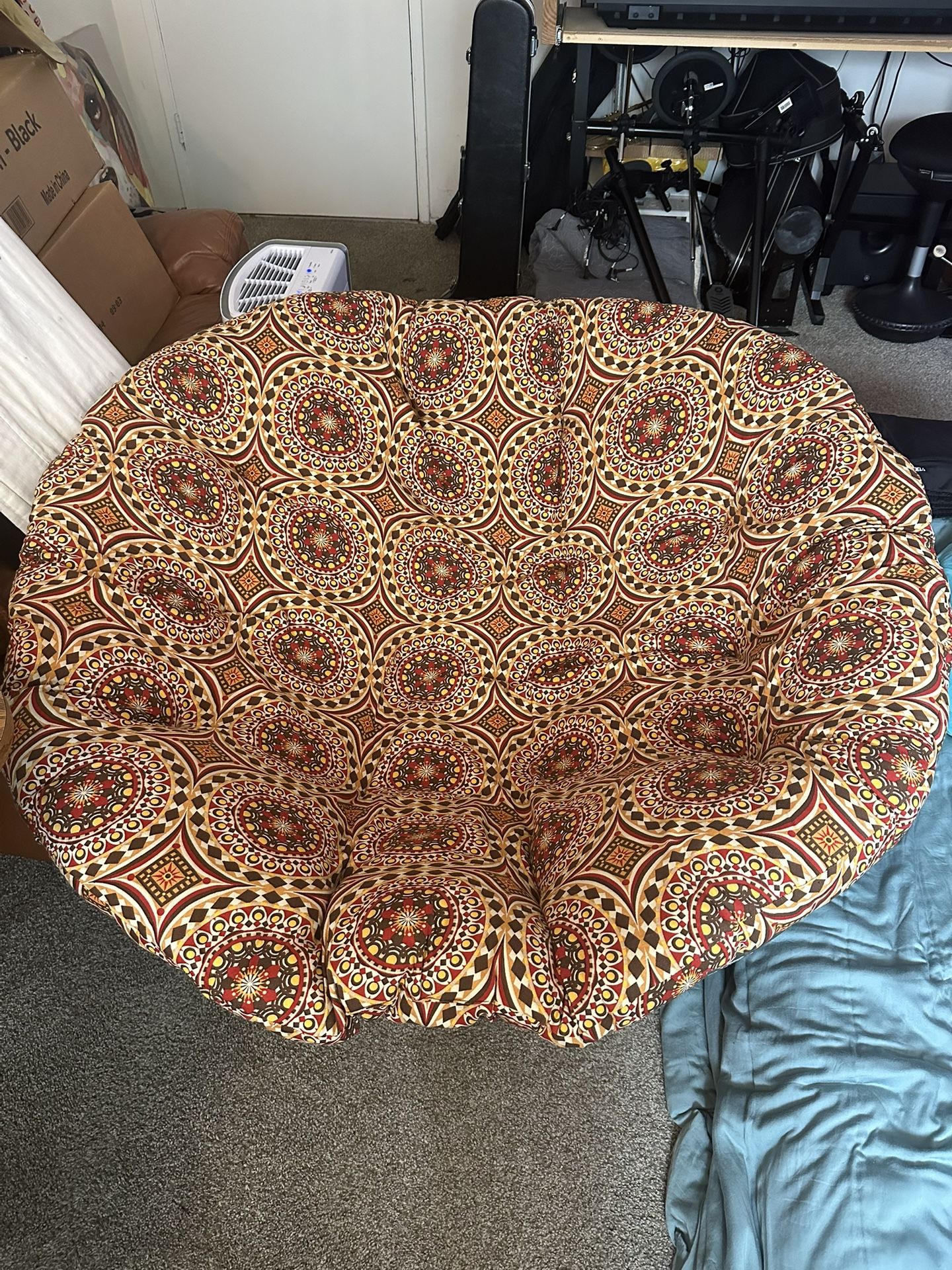 Rattan Chair With Cushion
