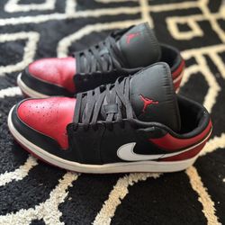 Jordan 1 Low 'Alternate Bred Toe' Men Size 12 
