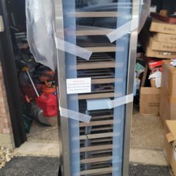 17.7in. Dual Zone 111-Bottle Built-in/Freestanding Beverage & Wine Cooler in Silver