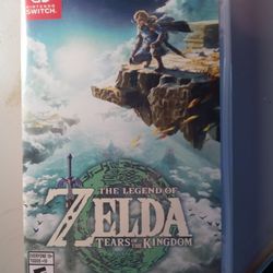 Zelda TOTK Nintendo Switch Game