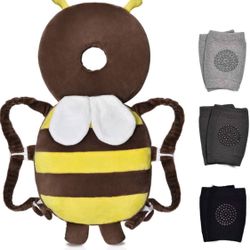 Baby Head Protector Backpack, Adjustable for Crawling & Walking