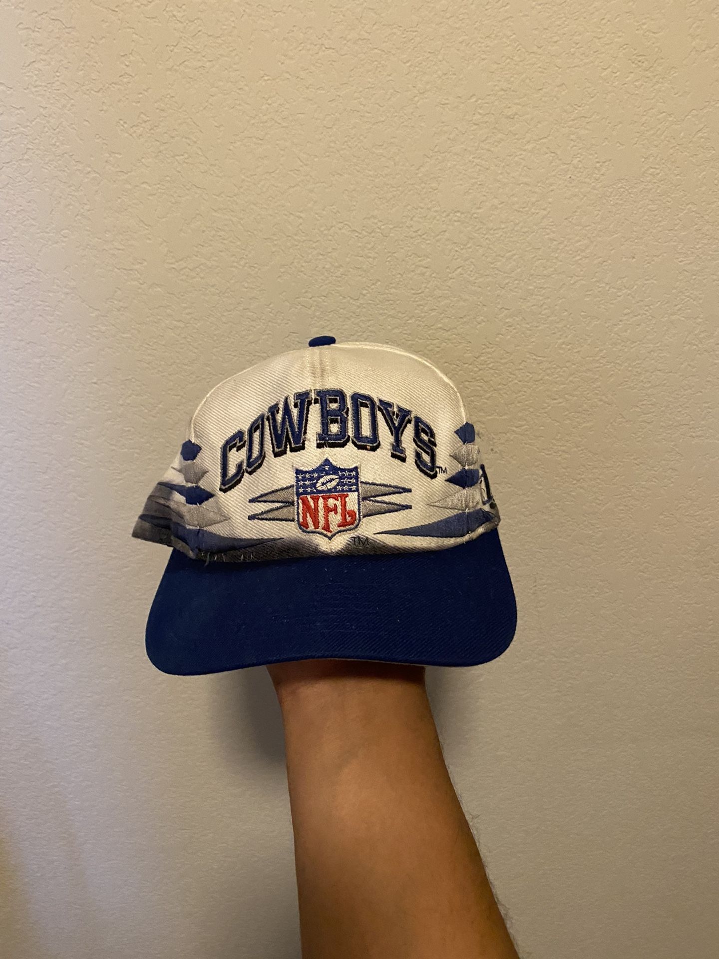 Dallas Cowboys Vintage 90's NFL Logo Athletic Diamond Pro Line Snapback Cap Hat