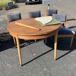 Mid century modern dining table