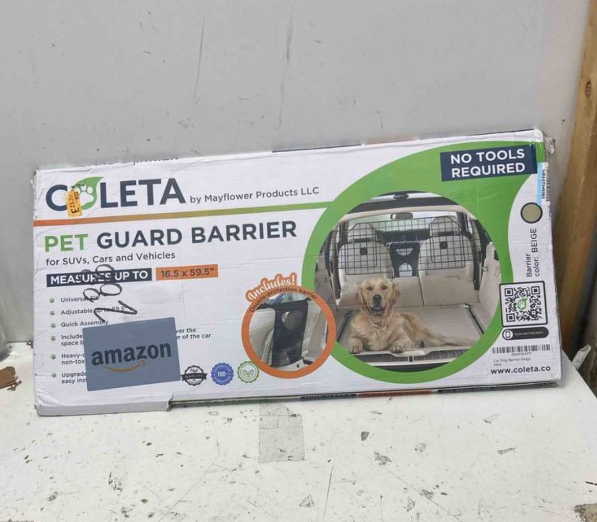 Dog Barrier For SUVs (Beige)