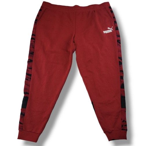 New Puma Pants Size 4XL W47"L30" PUMA Ess + Camo Sweatpants Joggers Jogger Pants Men's Sweatpants Measurements In Description 