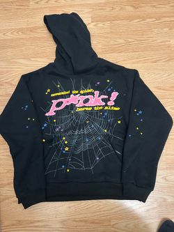 Spider hoodie black medium