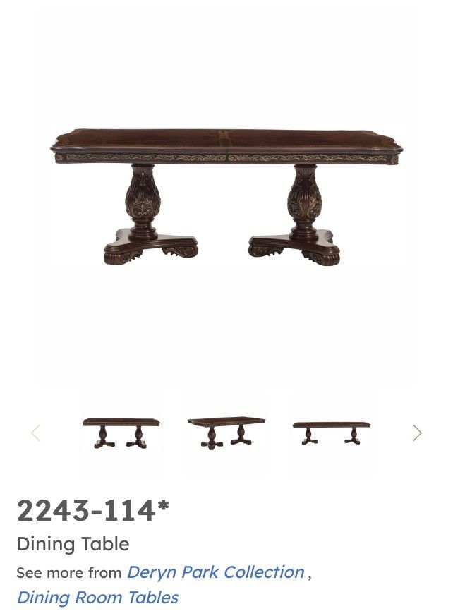 Antique style Table ( no chairs)