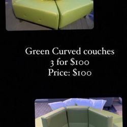 Green Sofas