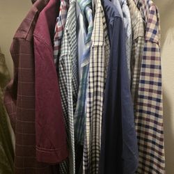Men’s Dress Shirt Bundle (XL) – $300 Value – Take All for $50