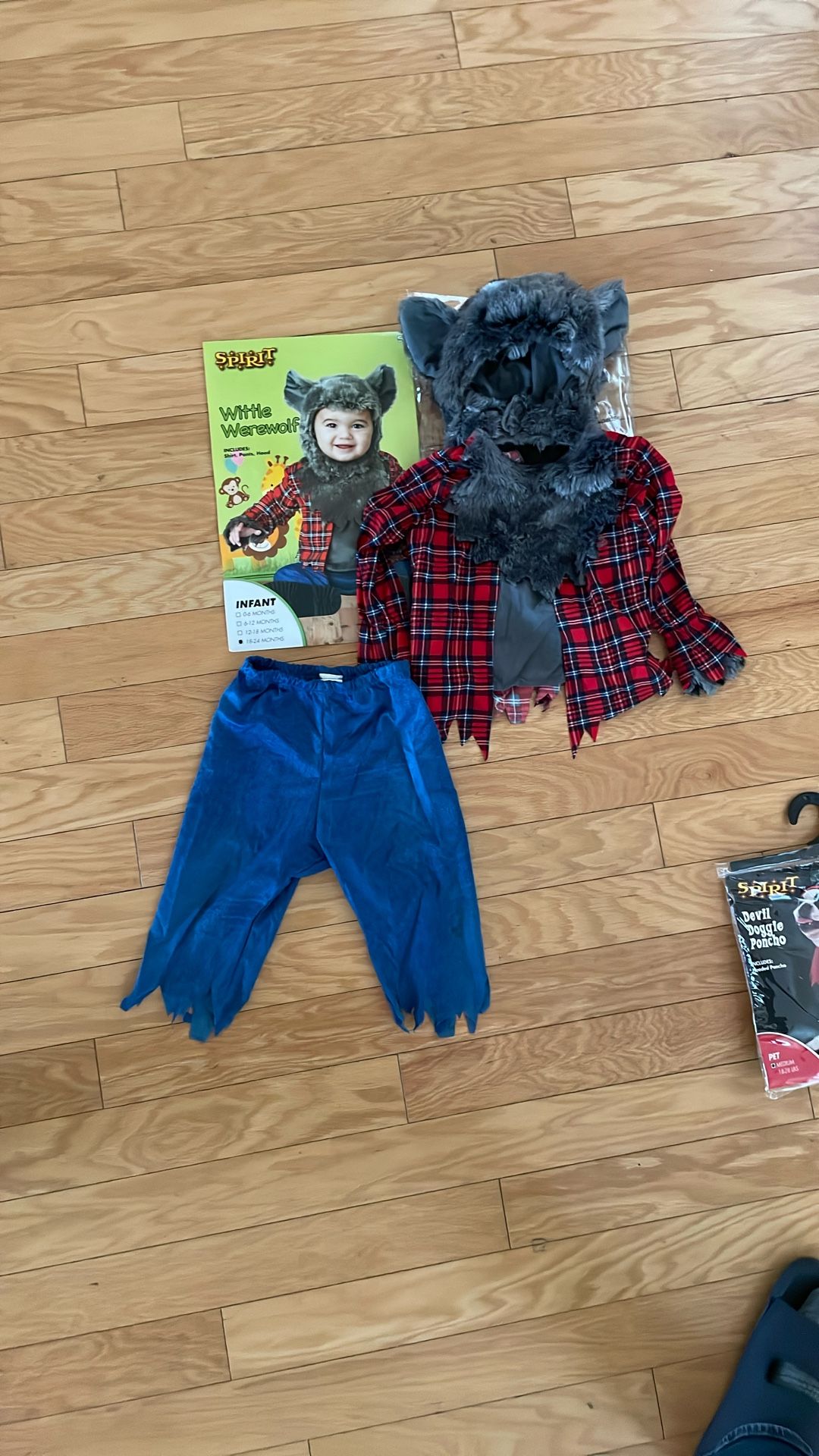 Werewolf Infant Halloween Costume 18-24 Months