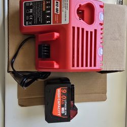 Generic Battery And Generic Charger For Milwaukee M18 Tools