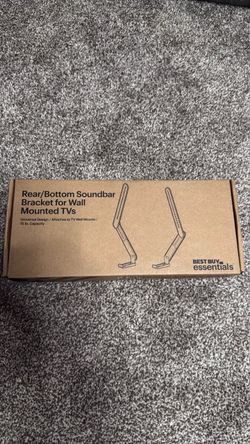 Brand new in box. Mounting bracket for soundbar