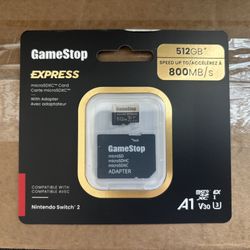 512 GB Express Micro SD Card 