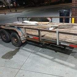 6×18 Double Axle Car Trailer