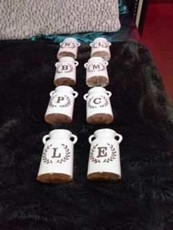 Brand New Vases With Lettering