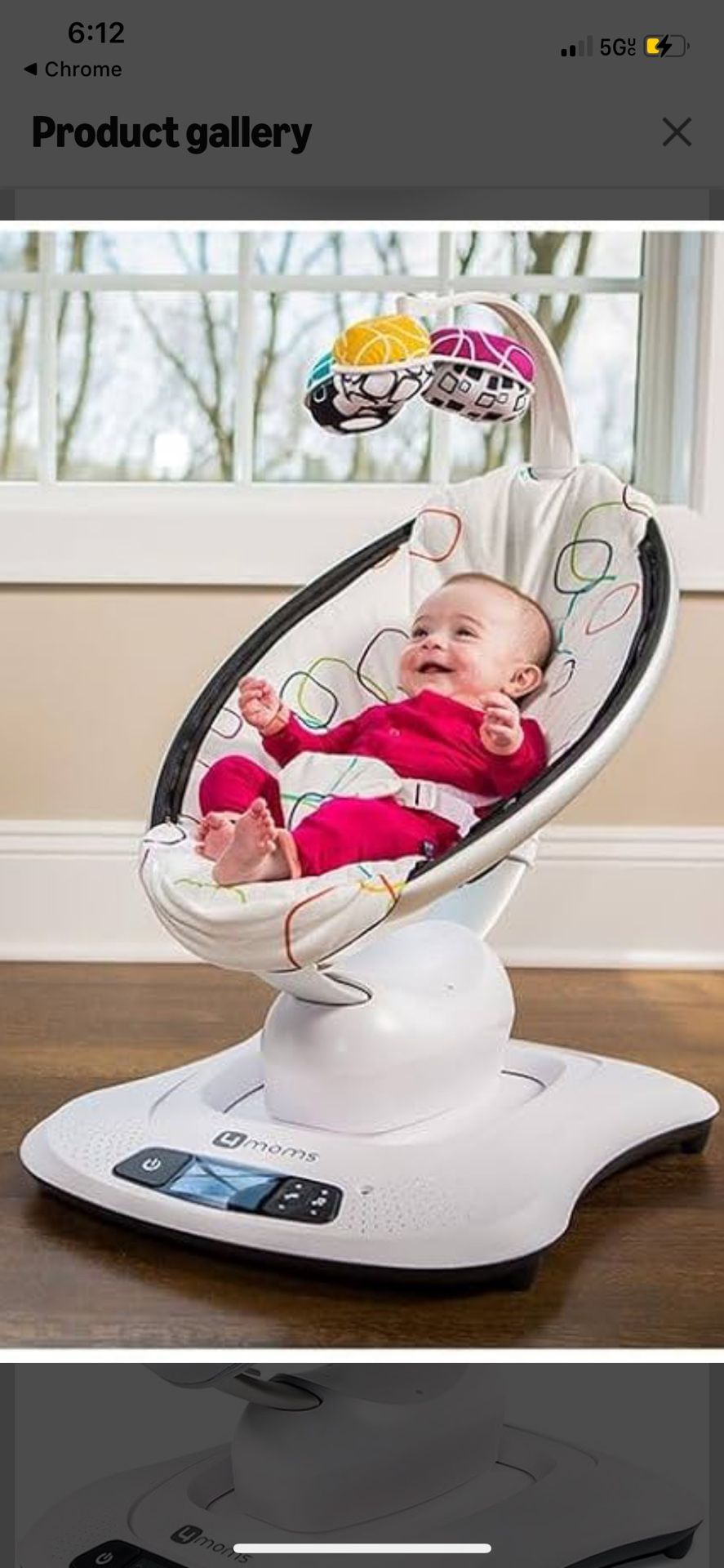 Mamaroo Baby swing