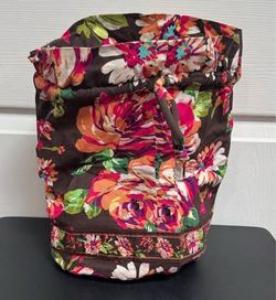 Vera Bradley Drawstring Accessory Pouch Bag / Travel Organizer just $8