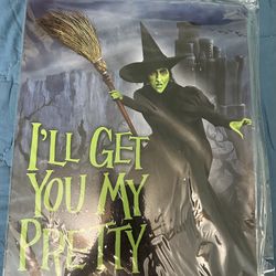 Wizard Of Oz Metal Sign “I’ll Get you My Pretty”