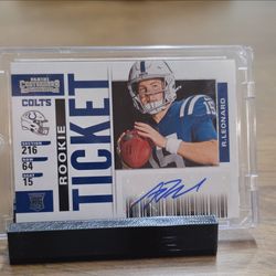 2025 Panini Select - Contenders Rookie Ticket Variation Riley Leonard #42