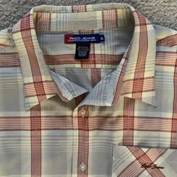 PACO JEANS PLAID CASUAL SHIRT XL