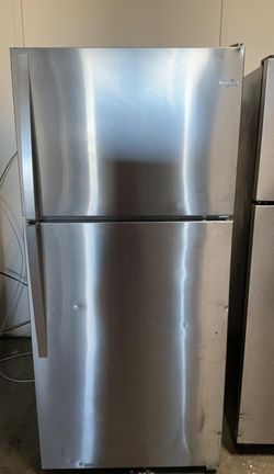 Whirlpool Top Mount Stainless Steel Refrigerator Fridge
