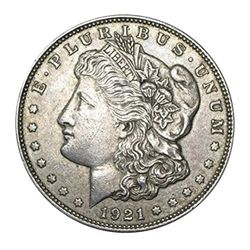 Morgan Silver Dollar 1921