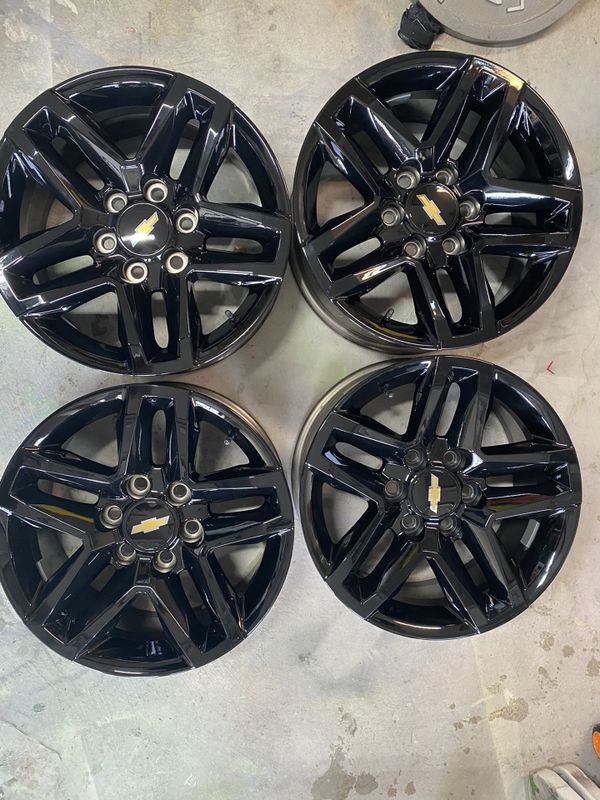 2020 Silverado Trail Boss Wheels OEM for Sale in Pharr, TX OfferUp