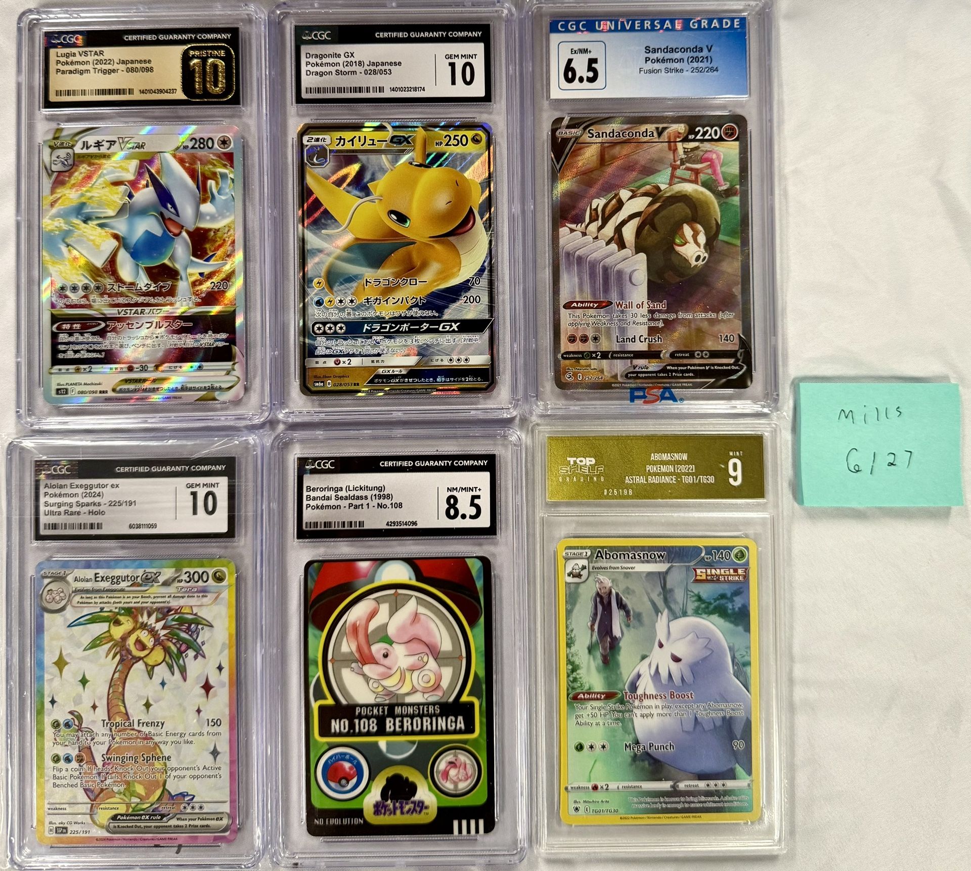 Pokemon [Graded Cards]