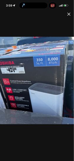 Toshiba 8,000 BTU Portable Air Conditioner