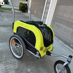 Small Booyah Stroller and Bicycle Trailer