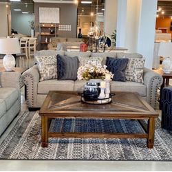 Zarina Jute Living Room Set /couches /Sofa and Loveseat 