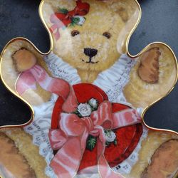 Set of 4 Franklin Mint "Teddy Bear" Porcelain Plates - Sarah Bengry