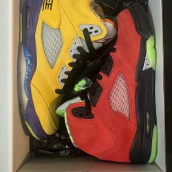 "What The" Jordan 5 Size 4.5