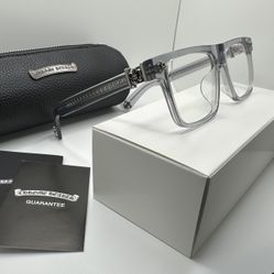 Chrome Hearts Clear Vagilante Pen Deep Vagillionaire Cox Ucker Officer Glasses PRICE FIRM