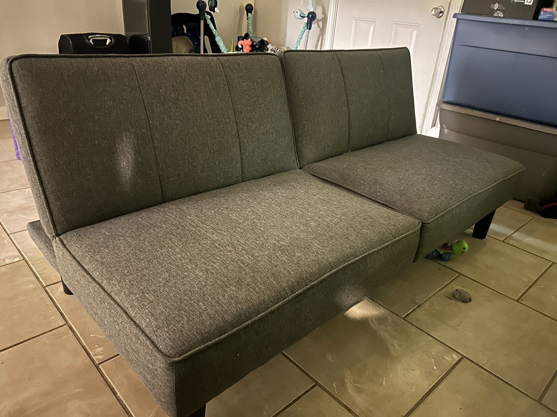Futon Grey Used Great Condition