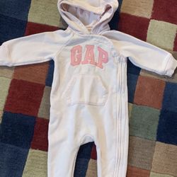 6-9 Mos Infant Girl Gap Coat Sweatshirt 