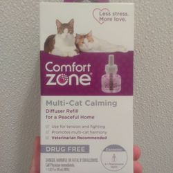 Comfort Zone Multi Cat Calming Diffuser Refill 