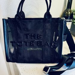 Black Marc Jacobs -The Mesh Small Tote