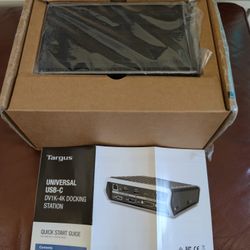 Targus Universal USB-C DisplayPort DV1K-4K Docking Station 