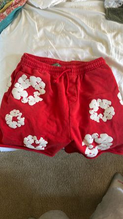 Denim tears red shorts