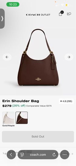 Coach Erin shoulder bag (Brand New)