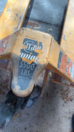 Lift-Rite Titan Pallet Jack - 5500 LB Capacity (WORKING)
