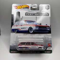 Hotwheels Premium ‘69 Nissan Skyline Van 