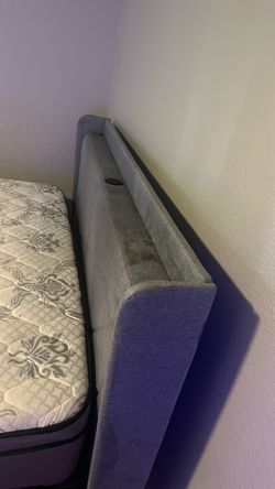 Grey Queen size Bed Frame