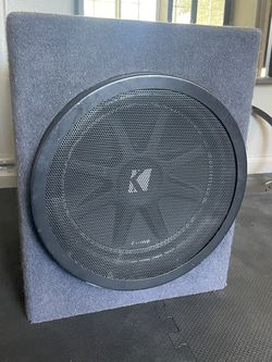Kicker 12” Sub With Box