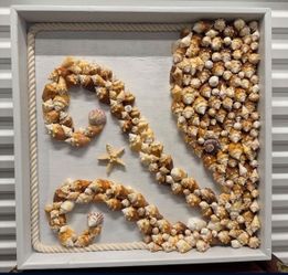 Extra Large Octopus Seashell Wall Art