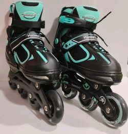 Adjustable Inline Skates for Kids, Boys and Girls with Light up Wheels
