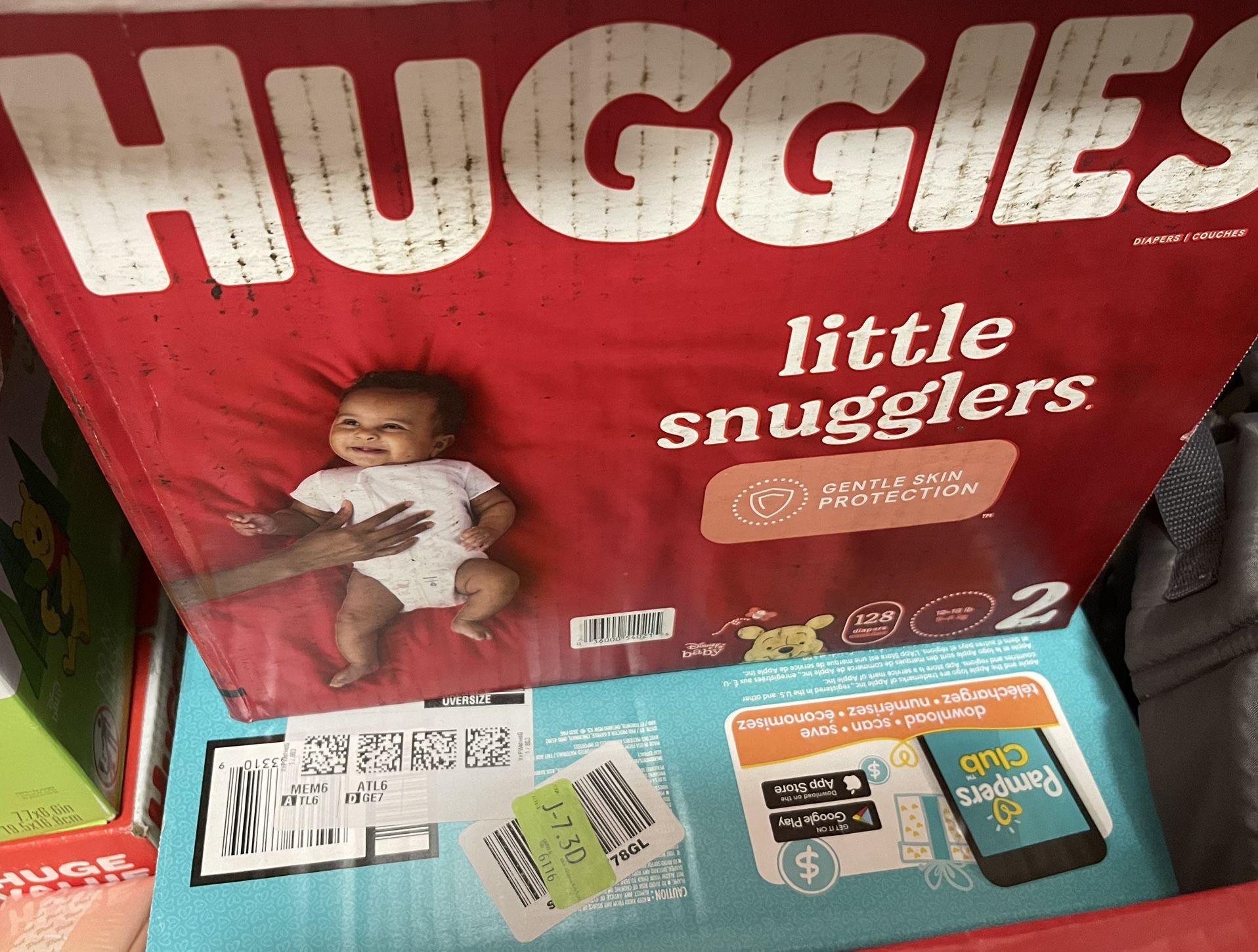 Huggies Pampers Size 1&2