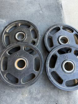 4- 10lbs Plates